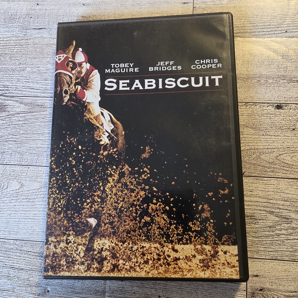 Seabiscuit DVD Widescreen Edition 2003 Tobey Maguire Jeff Bridges Sports Drama